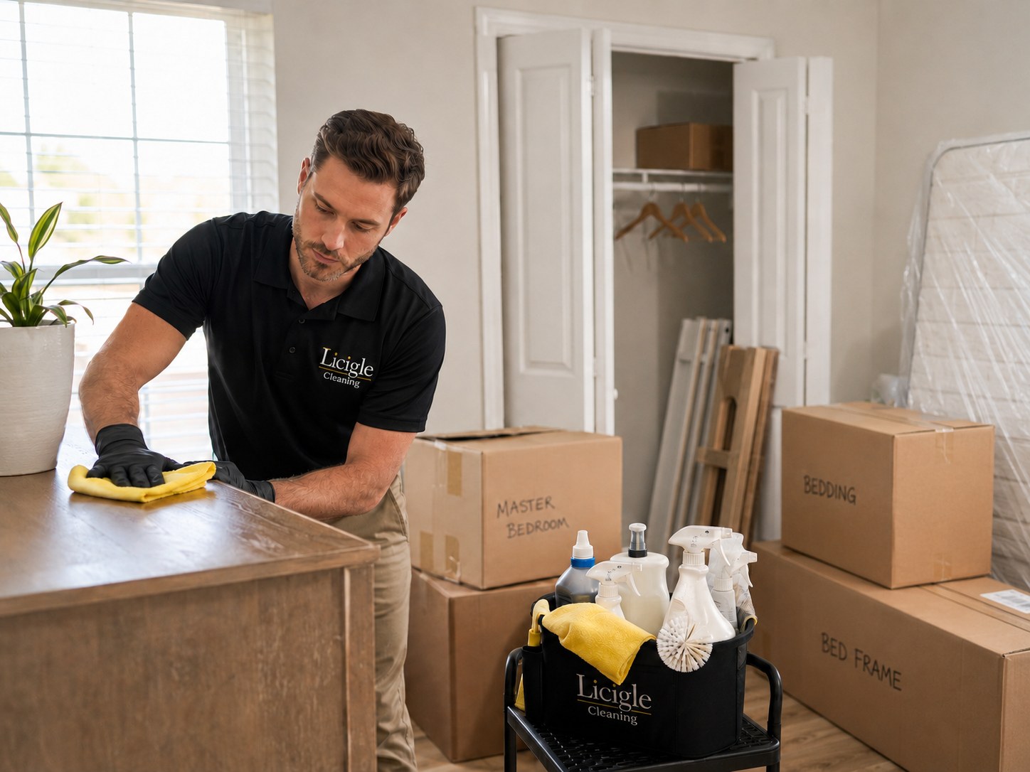 Licigle Cleaning providing move-in and move-out cleaning service